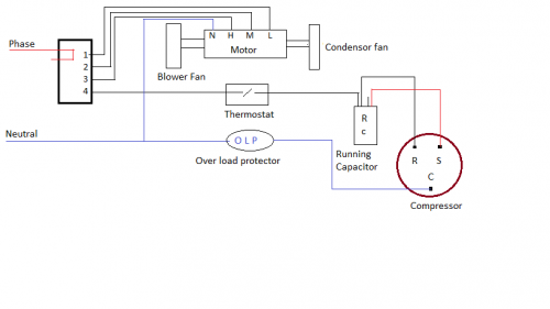 window ac wiring diagram online